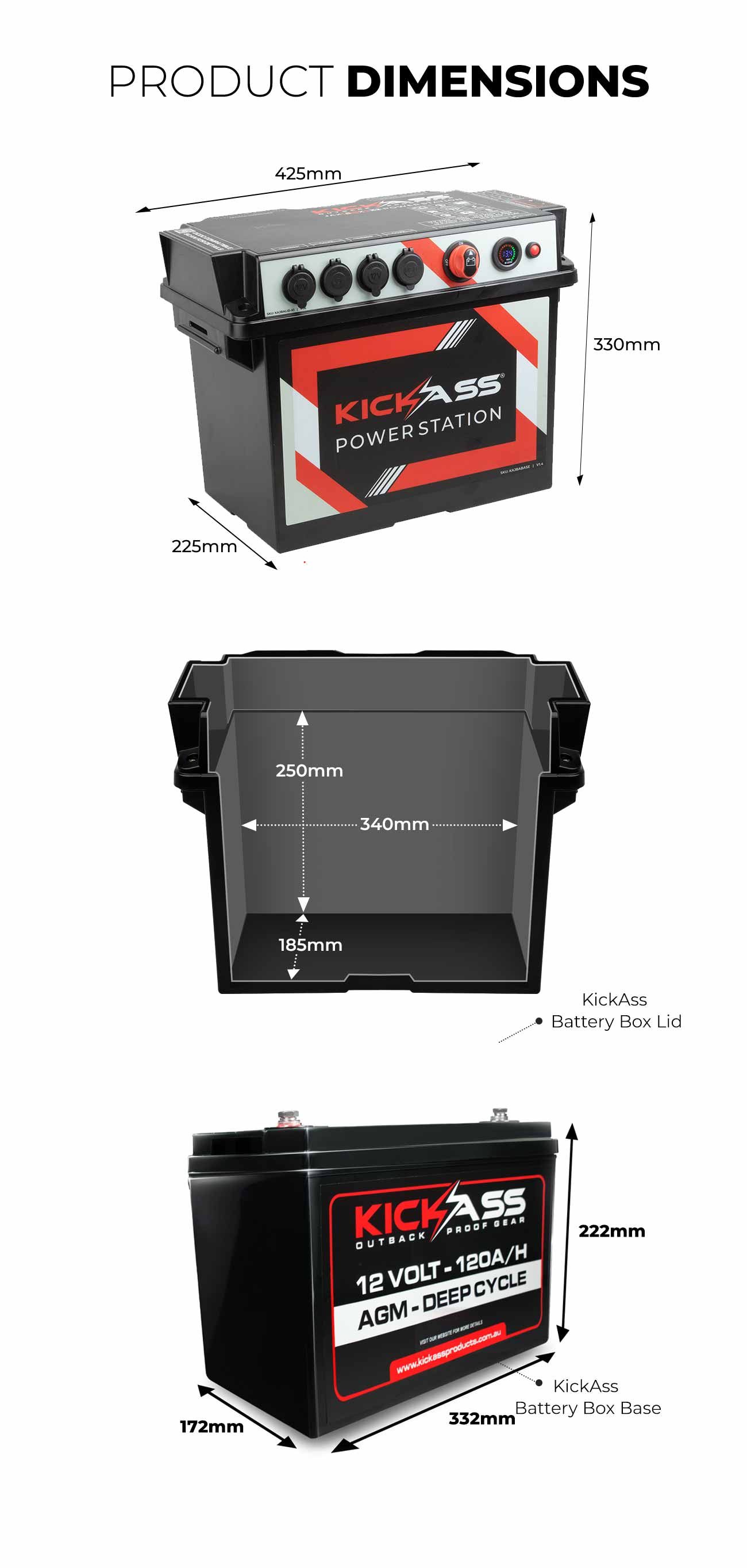 Portable Battery Box Power Station 