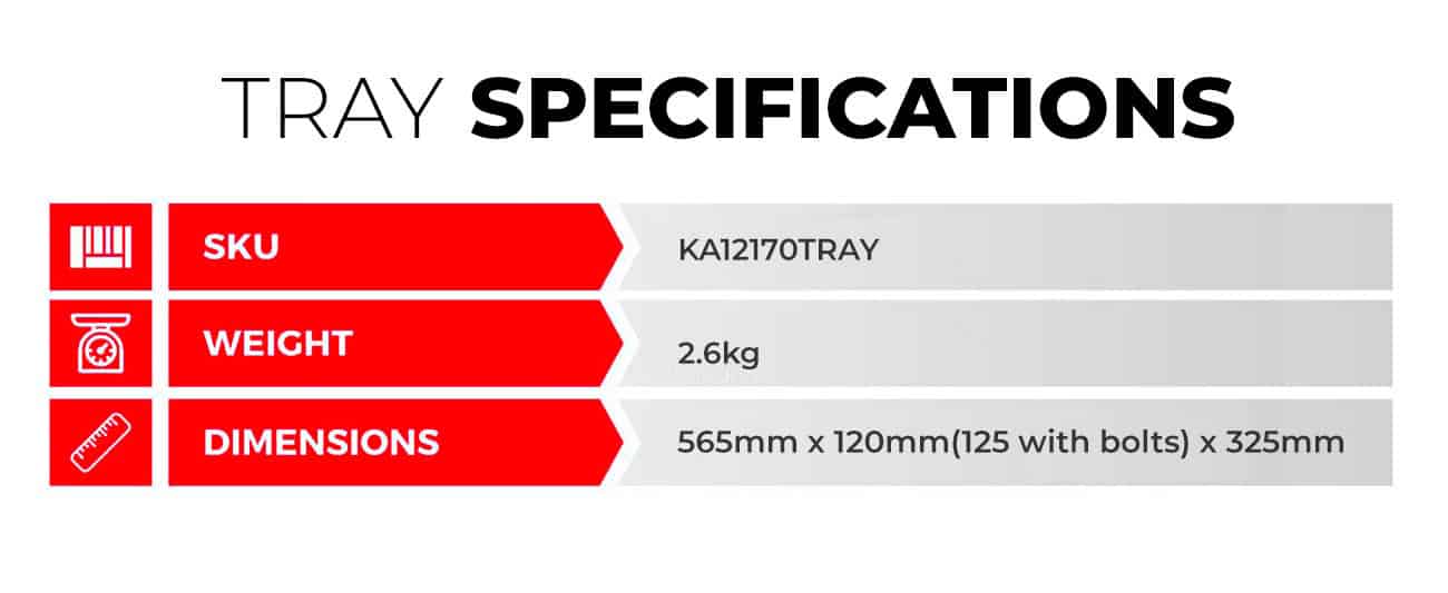 KA12170TRAY - KICKASS 170AH Slim Battery Tray