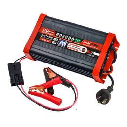 KickAss 12V 20 Amp - 8 Stage Automatic Battery Charger