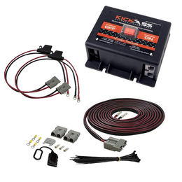 KICKASS Plug & Play Dual Battery System Wiring Kit & Dual Sensing VSR