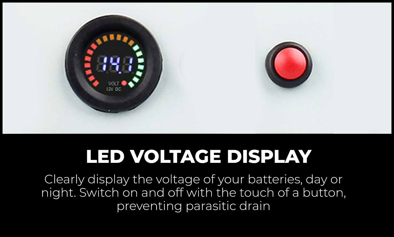 LED voltage display