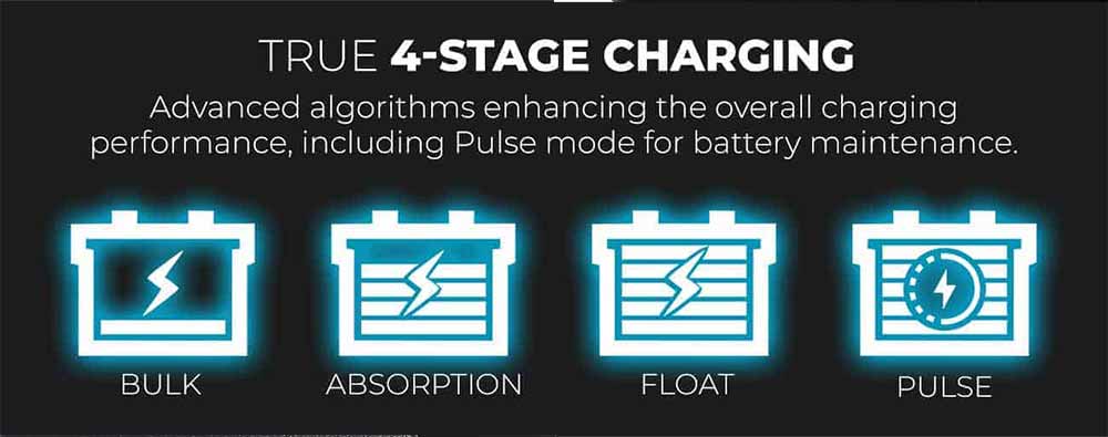 true 4-stage charging