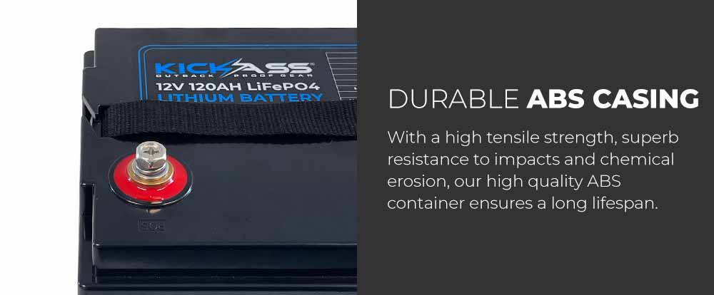 Durable ABS casing