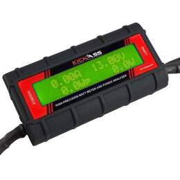 KICKASS Digital DC Watt Meter for Portable 12 volt Solar Panels- Anderson Connection