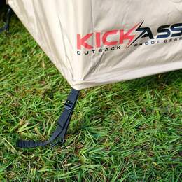 KickAss Shower Tent Awning - Instant Ensuite Tent, Toilet Tent & Camping Change Room