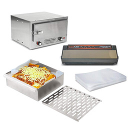 KickAss Travel Oven & Tray with Vacuum Sealer & Bags 
